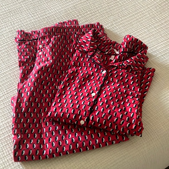 Victoria's Secret Other - Victoria's Secret Red Penguin Pajama Set